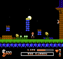 The Addams Family gameplay screenshot